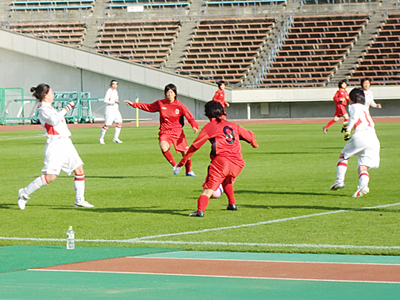 第32回全日本女子サッカー選手権大会　清水第八プレアデス vs 神村学園高等部
